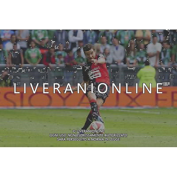 Romain DANZE - 24.08.2014 - Saint Etienne / Rennes - 3eme journee Ligue 1 Photo : Jean Paul Thomas / Icon Sport /Agenzia Aldo Liverani sas - ITALY ONLY - EDITORIAL USE ONLY