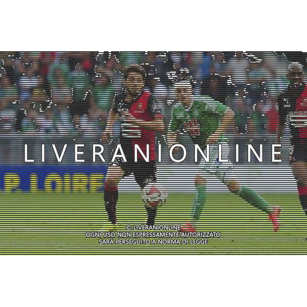 Sanjin PRCIC - 24.08.2014 - Saint Etienne / Rennes - 3eme journee Ligue 1 Photo : Jean Paul Thomas / Icon Sport /Agenzia Aldo Liverani sas - ITALY ONLY - EDITORIAL USE ONLY