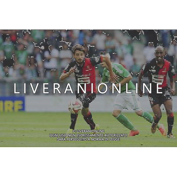 Sanjin PRCIC - 24.08.2014 - Saint Etienne / Rennes - 3eme journee Ligue 1 Photo : Jean Paul Thomas / Icon Sport /Agenzia Aldo Liverani sas - ITALY ONLY - EDITORIAL USE ONLY