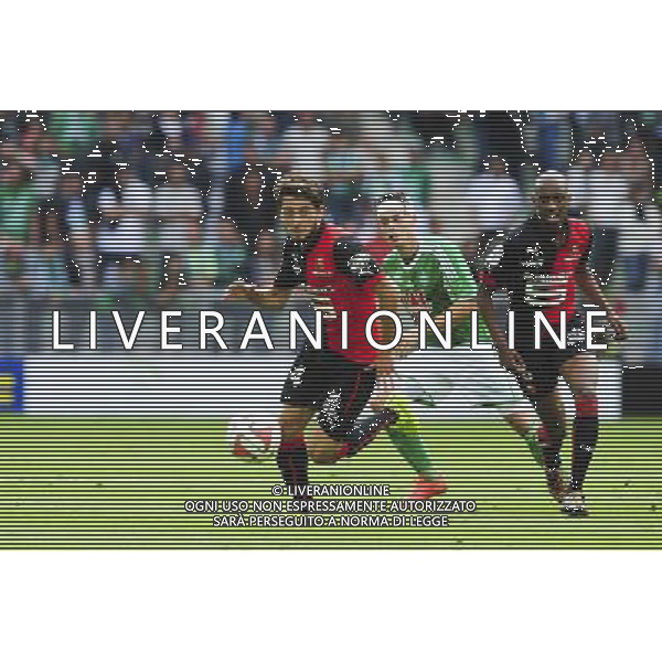 Sanjin PRCIC - 24.08.2014 - Saint Etienne / Rennes - 3eme journee Ligue 1 Photo : Jean Paul Thomas / Icon Sport /Agenzia Aldo Liverani sas - ITALY ONLY - EDITORIAL USE ONLY