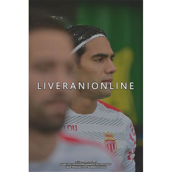 Radamel FALCAO - 24.08.2014 - Nantes / Monaco - 3e journee Ligue 1 Photo : Dave Winter / Icon Sport /Agenzia Aldo Liverani sas - ITALY ONLY - EDITORIAL USE ONLY
