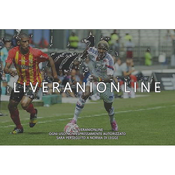 Ludovic BAAL / Mohamed YATTARA - 24.08.2014 - Lyon / Lens - 3e journee Ligue 1 Photo : Jean Paul Thomas / Icon Sport /Agenzia Aldo Liverani sas - ITALY ONLY - EDITORIAL USE ONLY