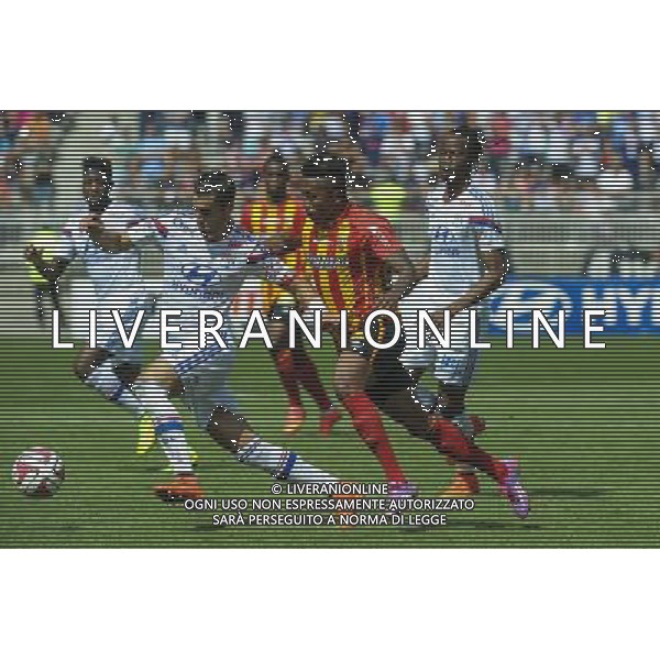 Maxime GONALONS / Lalaina NOMENJANAHARY - 24.08.2014 - Lyon / Lens - 3e journee Ligue 1 Photo : Jean Paul Thomas / Icon Sport /Agenzia Aldo Liverani sas - ITALY ONLY - EDITORIAL USE ONLY