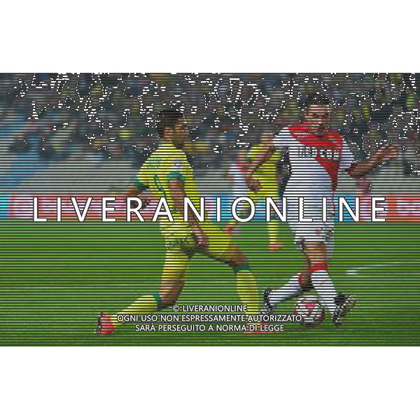 Itay SHECHTER / Jeremy TOULALAN - 24.08.2014 - Nantes / Monaco - 3e journee Ligue 1 Photo : Dave Winter / Icon Sport /Agenzia Aldo Liverani sas - ITALY ONLY - EDITORIAL USE ONLY