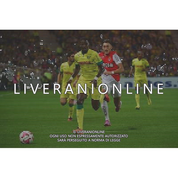 Papy Mison DJILOBODJI / Lucas OCAMPOS - 24.08.2014 - Nantes / Monaco - 3e journee Ligue 1 Photo : Dave Winter / Icon Sport /Agenzia Aldo Liverani sas - ITALY ONLY - EDITORIAL USE ONLY