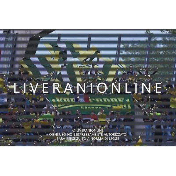 Supporters de Nantes - 24.08.2014 - Nantes / Monaco - 3e journee Ligue 1 Photo : Dave Winter / Icon Sport /Agenzia Aldo Liverani sas - ITALY ONLY - EDITORIAL USE ONLY