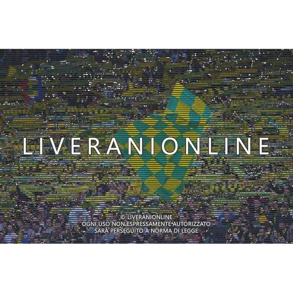 Supporters de Nantes - 24.08.2014 - Nantes / Monaco - 3e journee Ligue 1 Photo : Dave Winter / Icon Sport /Agenzia Aldo Liverani sas - ITALY ONLY - EDITORIAL USE ONLY