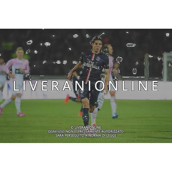 Edinson CAVANI - 22.08.2014 - Evian Thonon / Paris Saint Germain - 3eme journee de Ligue 1 - Photo : Jean Paul Thomas / Icon Sport /Agenzia Aldo Liverani sas - ITALY ONLY - EDITORIAL USE ONLY