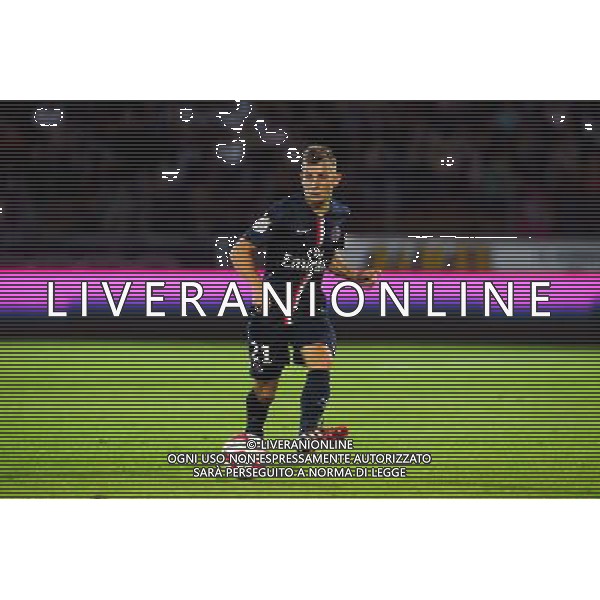 Lucas DIGNE - 22.08.2014 - Evian Thonon / Paris Saint Germain - 3eme journee de Ligue 1 - Photo : Jean Paul Thomas / Icon Sport /Agenzia Aldo Liverani sas - ITALY ONLY - EDITORIAL USE ONLY
