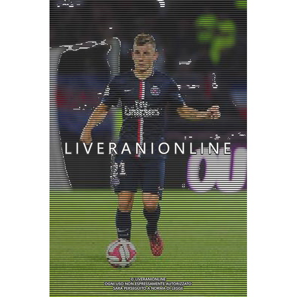Lucas DIGNE - 22.08.2014 - Evian Thonon / Paris Saint Germain - 3eme journee de Ligue 1 - Photo : Jean Paul Thomas / Icon Sport /Agenzia Aldo Liverani sas - ITALY ONLY - EDITORIAL USE ONLY