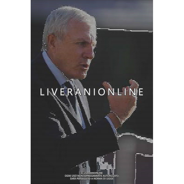Luis FERNANDEZ - 22.08.2014 - Evian Thonon / Paris Saint Germain - 3eme journee de Ligue 1 - Photo : Jean Paul Thomas / Icon Sport /Agenzia Aldo Liverani sas - ITALY ONLY - EDITORIAL USE ONLY