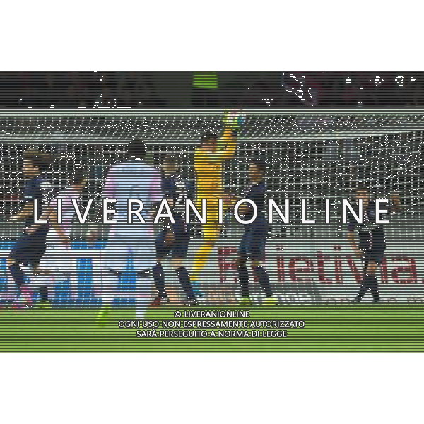 Salvatore SIRIGU - 22.08.2014 - Evian Thonon / Paris Saint Germain - 3eme journee de Ligue 1 - Photo : Jean Paul Thomas / Icon Sport /Agenzia Aldo Liverani sas - ITALY ONLY - EDITORIAL USE ONLY