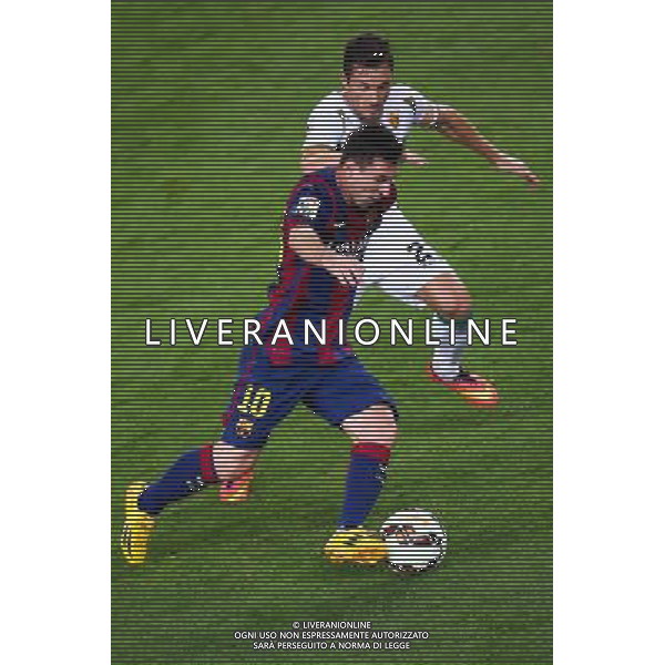 Lionel Messi / Edu Albacar - 24.08.2014 - Barcelone / Elche - 1ere journee Liga Photo : Aop press / Icon Sport /Agenzia Aldo Liverani sas - ITALY ONLY - EDITORIAL USE ONLY