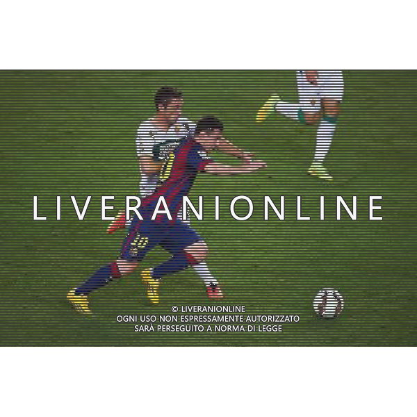 Lionel Messi / Edu Albacar - 24.08.2014 - Barcelone / Elche - 1ere journee Liga Photo : Aop press / Icon Sport /Agenzia Aldo Liverani sas - ITALY ONLY - EDITORIAL USE ONLY