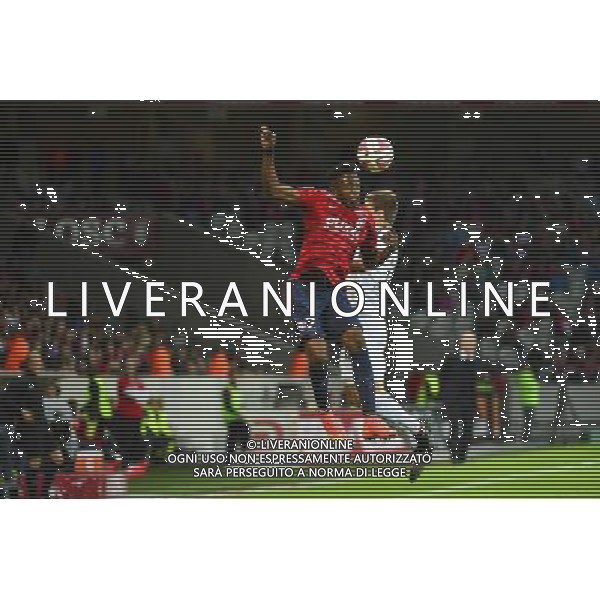 Divock ORIGI / Valentin LAVIGNE - 23.08.2014 - Lille / Lorient - 3eme journee Ligue 1 Photo : Dave Winter / Icon Sport /Agenzia Aldo Liverani sas - ITALY ONLY - EDITORIAL USE ONLY