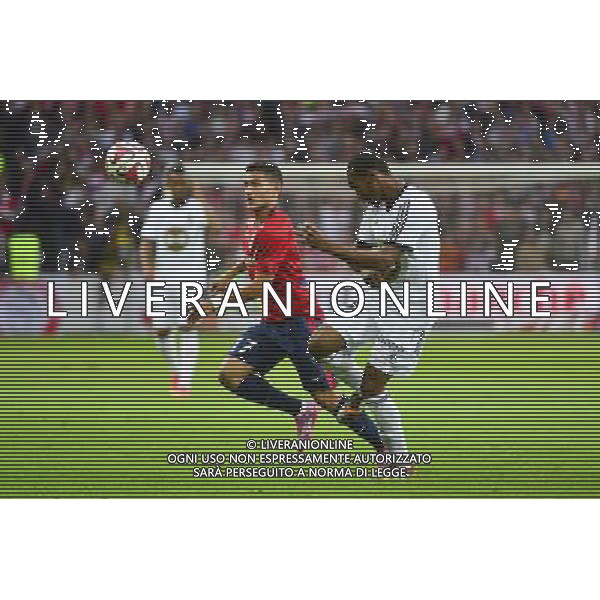 Marco LOPES / Raffidine ABDULLAH - 23.08.2014 - Lille / Lorient - 3eme journee Ligue 1 Photo : Dave Winter / Icon Sport /Agenzia Aldo Liverani sas - ITALY ONLY - EDITORIAL USE ONLY