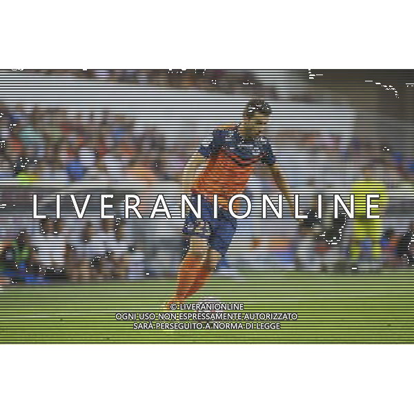 Mathieu DEPLAGNE - 23.08.2014 - Montpellier / Metz - 3e journee Ligue 1 Photo : Nicolas Guyonnet / Icon Sport /Agenzia Aldo Liverani sas - ITALY ONLY - EDITORIAL USE ONLY *** Local Caption ***
