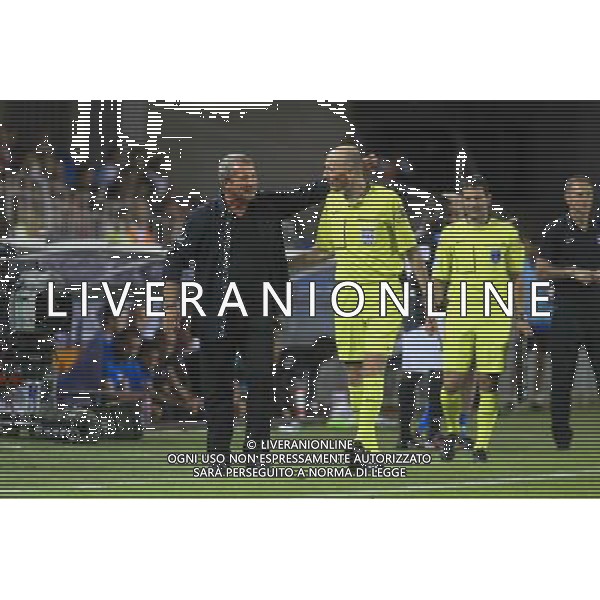 Rolland COURBIS / Antony GAUTIER - 23.08.2014 - Montpellier / Metz - 3e journee Ligue 1 Photo : Nicolas Guyonnet / Icon Sport /Agenzia Aldo Liverani sas - ITALY ONLY - EDITORIAL USE ONLY *** Local Caption ***