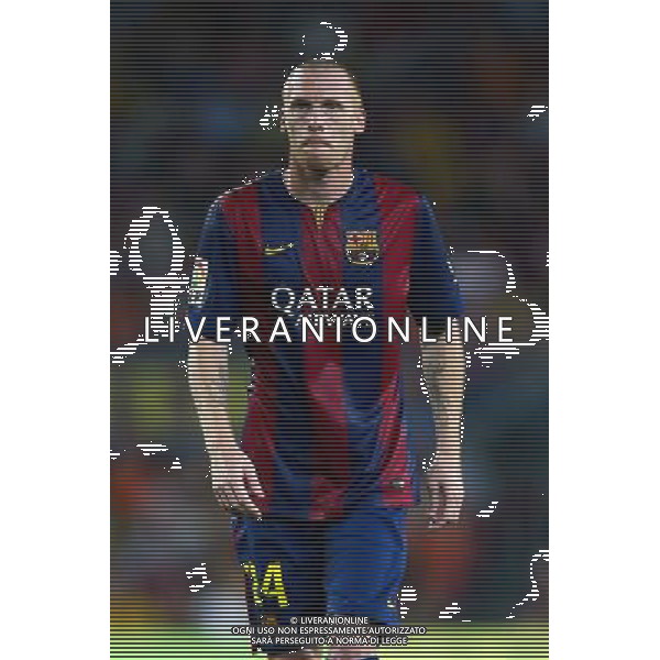 Jeremy Mathieu - 24.08.2014 - Barcelone / Elche - 1ere journee Liga Photo : Aop press / Icon Sport AG ALDO LIVERANI SAS ONLY ITALY