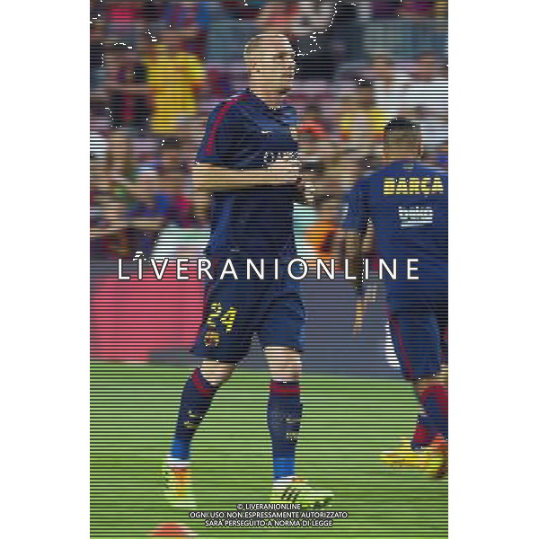 Jeremy Mathieu - 24.08.2014 - Barcelone / Elche - 1ere journee Liga Photo : Aop press / Icon Sport AG ALDO LIVERANI SAS ONLY ITALY