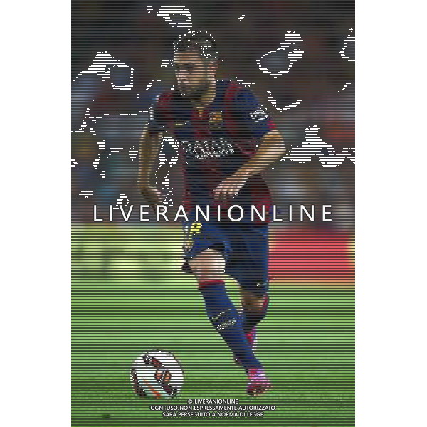 Jordi Alba - 24.08.2014 - Barcelone / Elche - 1ere journee Liga Photo : Aop press / Icon Sport AG ALDO LIVERANI SAS ONLY ITALY