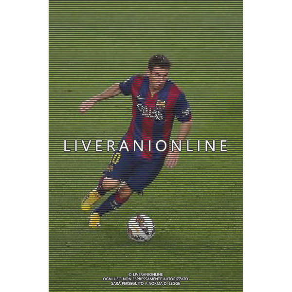 Lionel Messi - 24.08.2014 - Barcelone / Elche - 1ere journee Liga Photo : Aop press / Icon Sport AG ALDO LIVERANI SAS ONLY ITALY