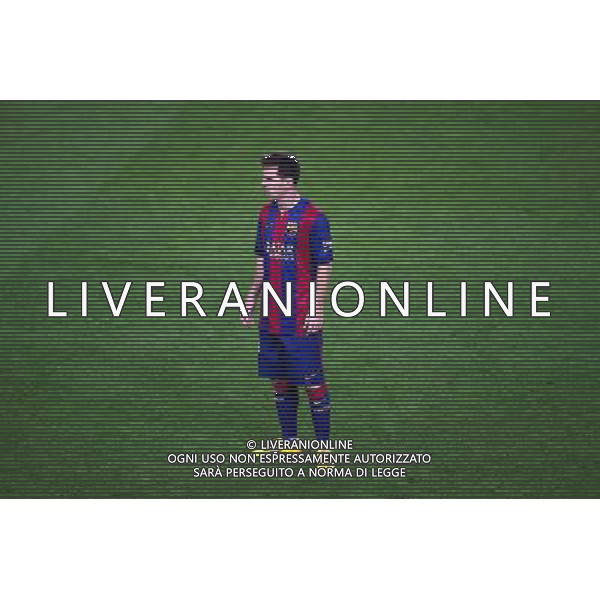 Lionel Messi - 24.08.2014 - Barcelone / Elche - 1ere journee Liga Photo : Aop press / Icon Sport AG ALDO LIVERANI SAS ONLY ITALY