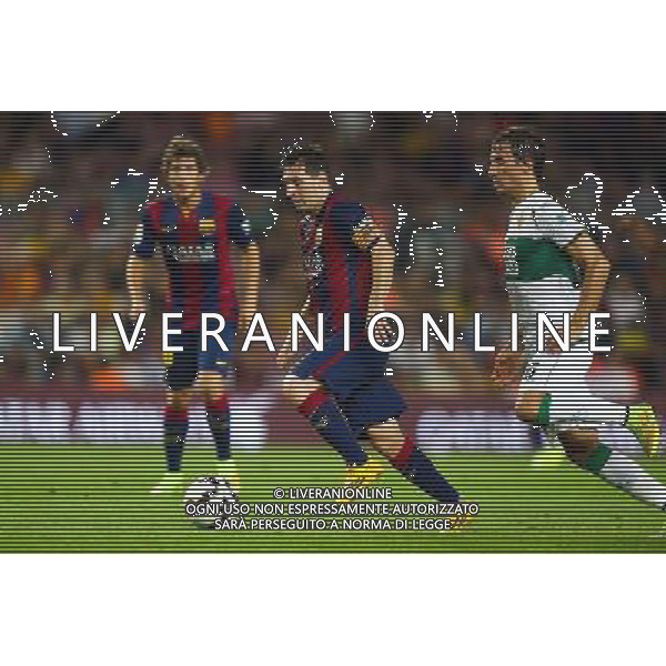 Lionel Messi - 24.08.2014 - Barcelone / Elche - 1ere journee Liga Photo : Aop press / Icon Sport AG ALDO LIVERANI SAS ONLY ITALY