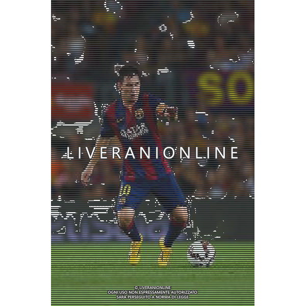 Lionel Messi - 24.08.2014 - Barcelone / Elche - 1ere journee Liga Photo : Aop press / Icon Sport AG ALDO LIVERANI SAS ONLY ITALY