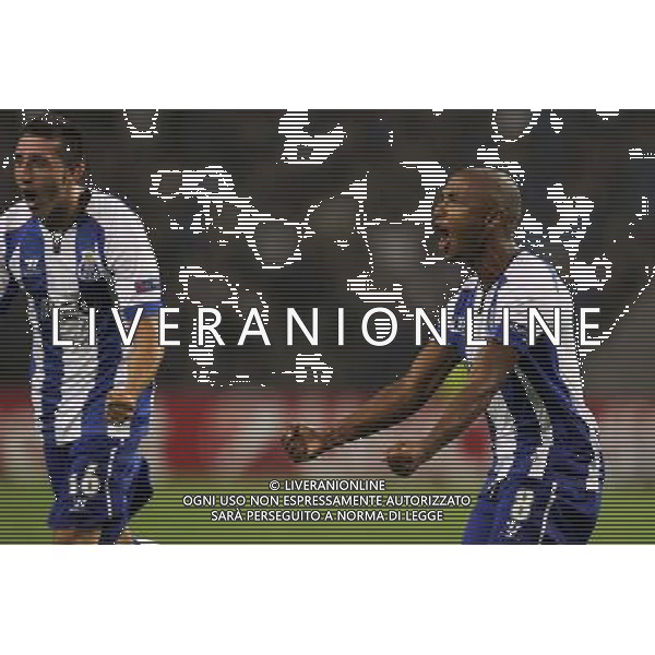 Joie Yacine Brahimi - 26.08.2014 - Porto / Lille - Barrages Retour Champions League Photo : Carlos Rodrigues / Icon Sport *** Local Caption *** AG ALDO LIVERANI SAS ONLY ITALY *** Local Caption ***