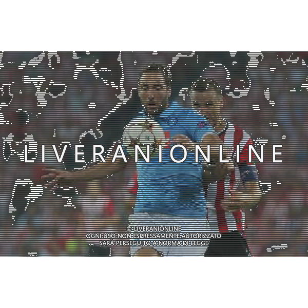 ATHLETIC BILBAO - NAPOLI RITORNO PRELIMINARI DI CHAMPIONS LEAGUE 27 AGOSTO 2014 NELLA FOTO: HIGUAIN ©MOSCA/Agenzia Aldo Liverani sas