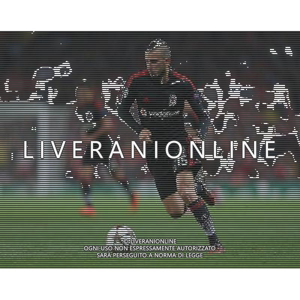 Oguzhan Ozyakup of Besiktas Photo by Kieran Galvin/CameraSport Football - UEFA Champions League Qualifying Play-Offs Round Second Leg - Arsenal v Besiktas - Wednesday 27th August 2014 - Emirates Stadium - London © CameraSport - 43 Linden Ave. Countesthorpe. Leicester. England. LE8 5PG - Tel: +44 (0) 116 277 4147 - admin@camerasport.com - www.camerasport.com /Agenzia Aldo Liverani sas - ITALY ONLY - EDITORIAL USE ONLY