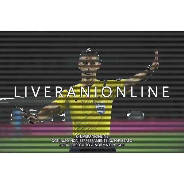 UEFA Europa League play-off accesso fase a gironi Torino 28-08-2014 Stadio Olimpico Torino - Spalato nella foto l\'arbitro Sidiropoulos foto Roberto Garavaglia - ag. Aldo Liverani