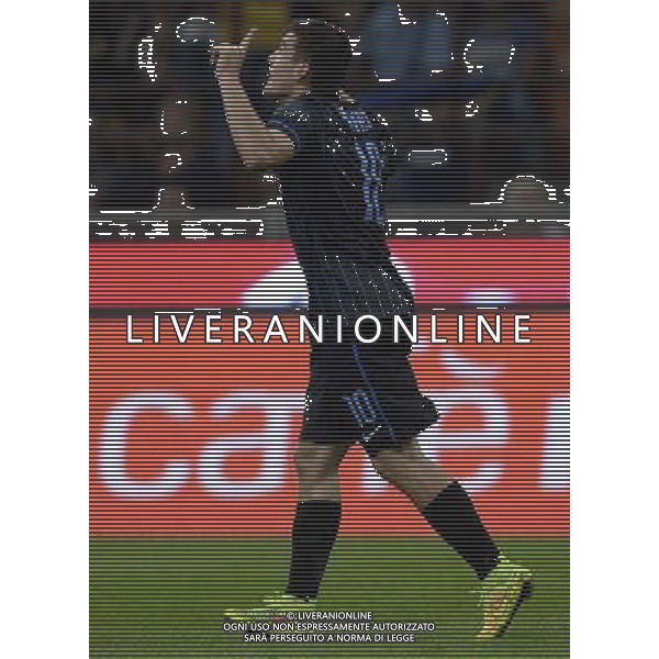 UEFA Europa League 2014/2015 Quarto Turno di Qualificazione Ritorno Milano - 28.08.2014 Inter-Stjarnan Nella Foto:kovacic mateo esulta secondo gol /Ph.Vitez-Ag. Aldo Liverani