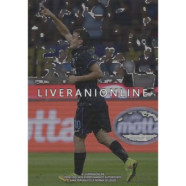 UEFA Europa League 2014/2015 Quarto Turno di Qualificazione Ritorno Milano - 28.08.2014 Inter-Stjarnan Nella Foto:kovacic mateo esulta secondo gol /Ph.Vitez-Ag. Aldo Liverani