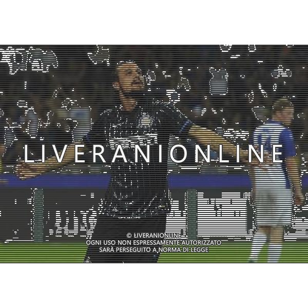 UEFA Europa League 2014/2015 Quarto Turno di Qualificazione Ritorno Milano - 28.08.2014 Inter-Stjarnan Nella Foto:pablo daniel osvaldo esulta esulta /Ph.Vitez-Ag. Aldo Liverani