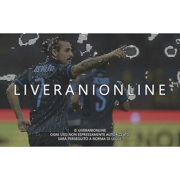 UEFA Europa League 2014/2015 Quarto Turno di Qualificazione Ritorno Milano - 28.08.2014 Inter-Stjarnan Nella Foto:pablo daniel osvaldo esulta /Ph.Vitez-Ag. Aldo Liverani