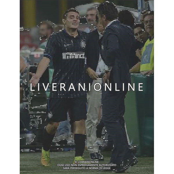 UEFA Europa League 2014/2015 Quarto Turno di Qualificazione Ritorno Milano - 28.08.2014 Inter-Stjarnan Nella Foto:kovacic mazzarri /Ph.Vitez-Ag. Aldo Liverani