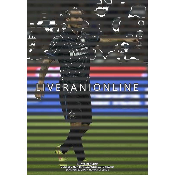 UEFA Europa League 2014/2015 Quarto Turno di Qualificazione Ritorno Milano - 28.08.2014 Inter-Stjarnan Nella Foto:Osvaldo Pablo /Ph.Vitez-Ag. Aldo Liverani