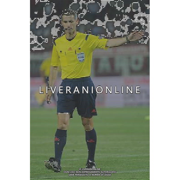 UEFA Europa League play-off accesso fase a gironi Torino 28-08-2014 Stadio Olimpico Torino - Spalato nella foto l\'arbitro Anastasios Sidiropoulos (Grecia) foto Roberto Garavaglia - ag. Aldo Liverani