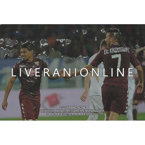 UEFA Europa League play-off accesso fase a gironi Torino 28-08-2014 Stadio Olimpico Torino - Spalato nella foto Josef Martinez (Torino) a SX e Omar El Kaddouri (Torino) foto Roberto Garavaglia - ag. Aldo Liverani