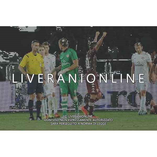 UEFA Europa League play-off accesso fase a gironi Torino 28-08-2014 Stadio Olimpico Torino - Spalato nella foto proteste Spalato a fine gara foto Roberto Garavaglia - ag. Aldo Liverani