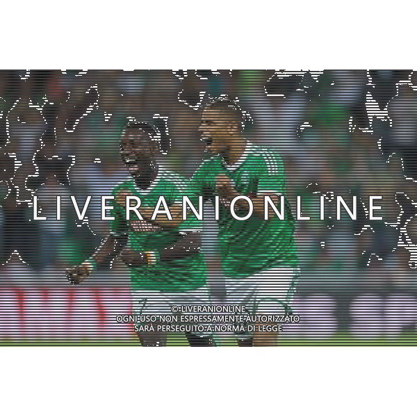 Joie Saint Etienne - Kevin MONNET PAQUET - 28.08.2014 - Saint Etienne / Karabukspor - Barrage Retour Europa League Photo : Jean Paul Thomas / Icon Sport AG ALDO LIVERANI SAS ONLY ITALY