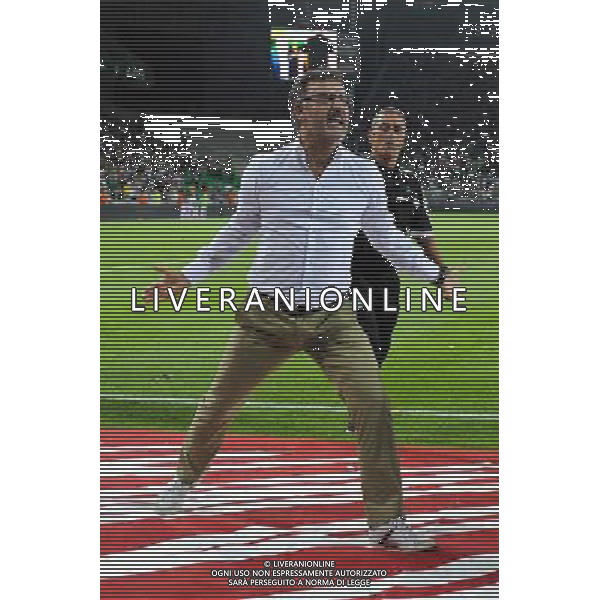 Joie Saint Etienne - Christophe GALTIER - 28.08.2014 - Saint Etienne / Karabukspor - Barrage Retour Europa League Photo : Jean Paul Thomas / Icon Sport AG ALDO LIVERANI SAS ONLY ITALY