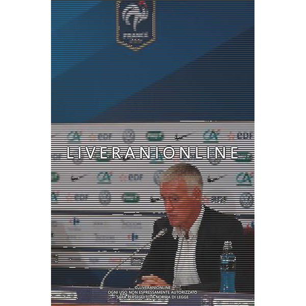 Didier Deschamps - 28.08.2014 - Conference de Presse Equipe de France - Photo : Johnny Fidelin / Icon Sport /Agenzia Aldo Liverani sas - ITALY ONLY - EDITORIAL USE ONLY