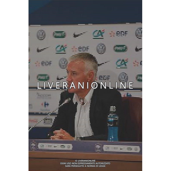 Didier Deschamps - 28.08.2014 - Conference de Presse Equipe de France - Photo : Johnny Fidelin / Icon Sport /Agenzia Aldo Liverani sas - ITALY ONLY - EDITORIAL USE ONLY