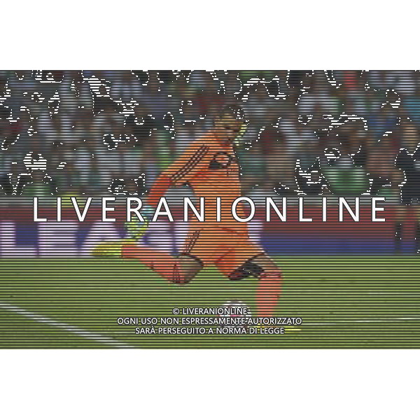 Boy WATERMAN - 28.08.2014 - Saint Etienne / Karabukspor - Barrage retour Europa League Photo : Jean Paul Thomas / Icon Sport AG ALDO LIVERANI SAS ONLY ITALY