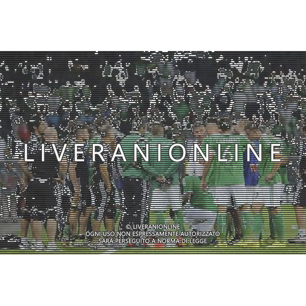 Christophe GALTIER / Equipe Saint Etienne - 28.08.2014 - Saint Etienne / Karabukspor - Barrage retour Europa League Photo : Jean Paul Thomas / Icon Sport AG ALDO LIVERANI SAS ONLY ITALY