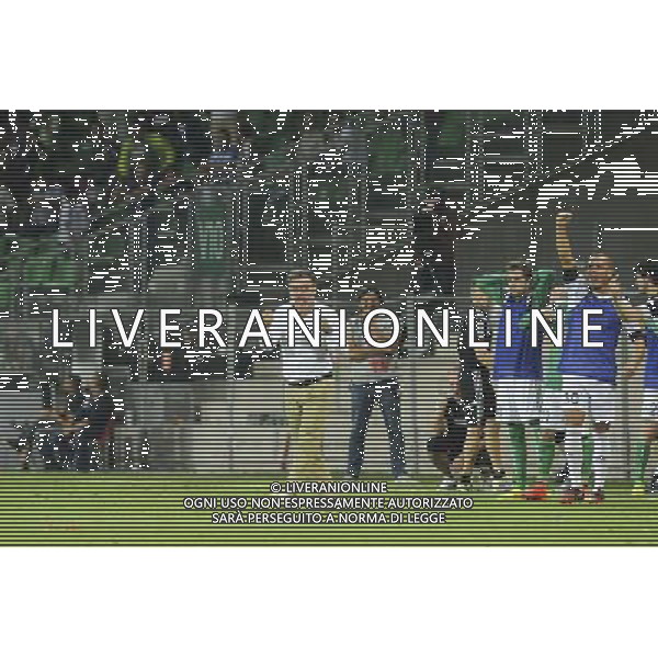 Christophe GALTIER - 28.08.2014 - Saint Etienne / Karabukspor - Barrage retour Europa League Photo : Jean Paul Thomas / Icon Sport AG ALDO LIVERANI SAS ONLY ITALY