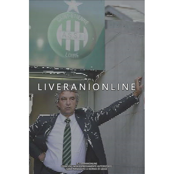 Dominique ROCHETEAU - 28.08.2014 - Saint Etienne / Karabukspor - Barrage retour Europa League Photo : Jean Paul Thomas / Icon Sport AG ALDO LIVERANI SAS ONLY ITALY